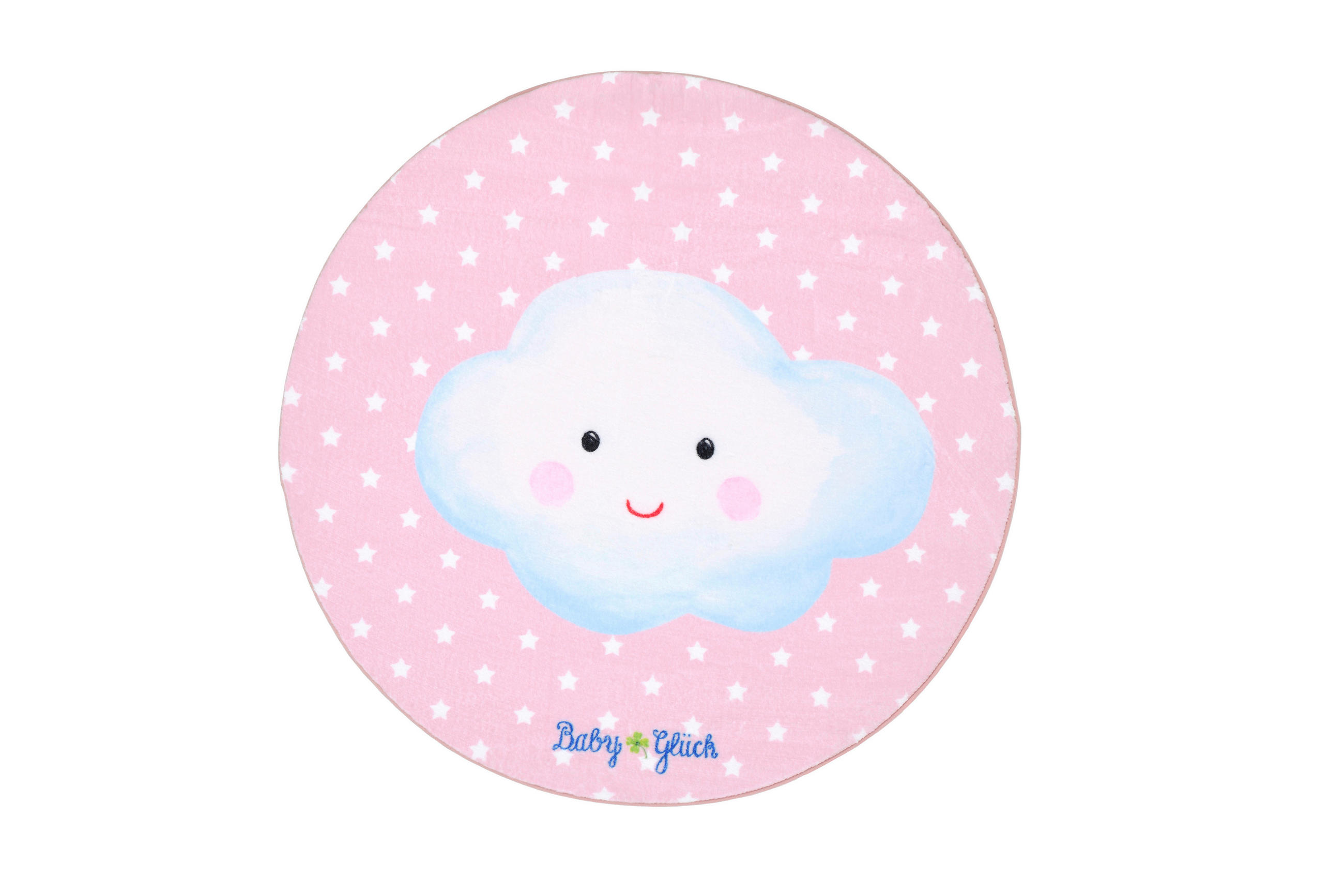 KINDERTEPPICH 100 cm Baby Glück  - Hellrosa, Design, Textil (100cm)