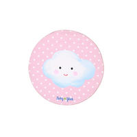 KINDERTEPPICH 100 cm Baby Glück  - Hellrosa, Design, Textil (100cm)