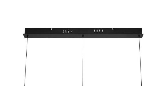 LED-HÄNGELEUCHTE 95/23/150 cm - Goldfarben/Schwarz, Design, Kunststoff/Metall (95/23/150cm) - Novel