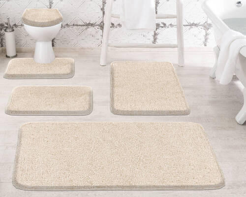 BIDET-VORLEGER Champagner 50/60 cm  - Champagner, Basics, Kunststoff/Textil (50/60cm) - Grund