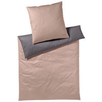 POSTEĽNÁ BIELIZEŇ, makosatén, hnedá, 140/200 cm  - hnedá, Trend, textil (140/200cm) - Joop!