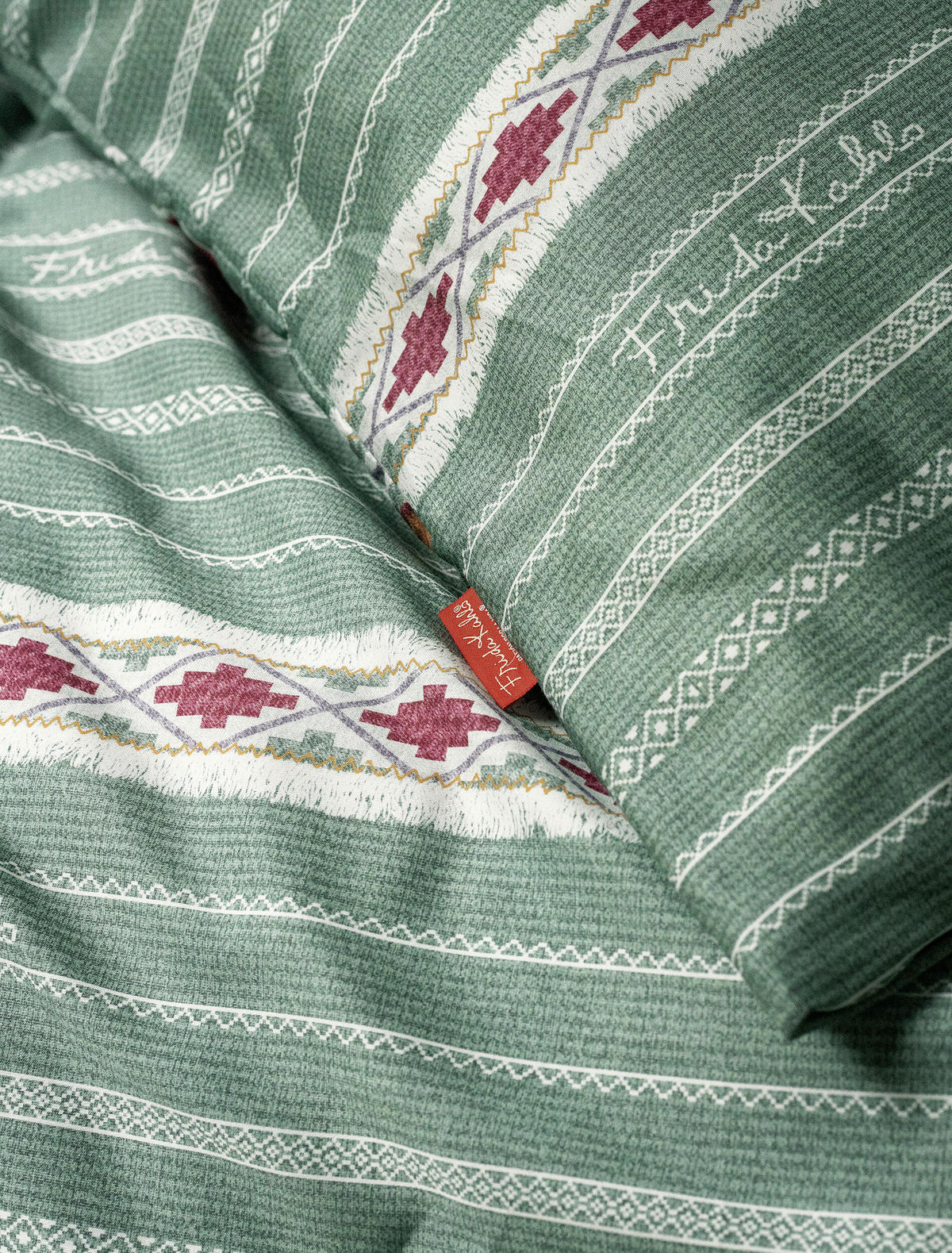 WENDEBETTWÄSCHE Makosatin 135/200 cm  - Grün, KONVENTIONELL, Textil (135/200cm) - Irisette