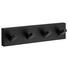 HAKENLEISTE Schwarz - Schwarz, Design, Metall (17,8/3,9/4,5cm) HAKENLEISTE Schwarz - Schwarz, Design, Metall (17,8/3,9/4,5cm)