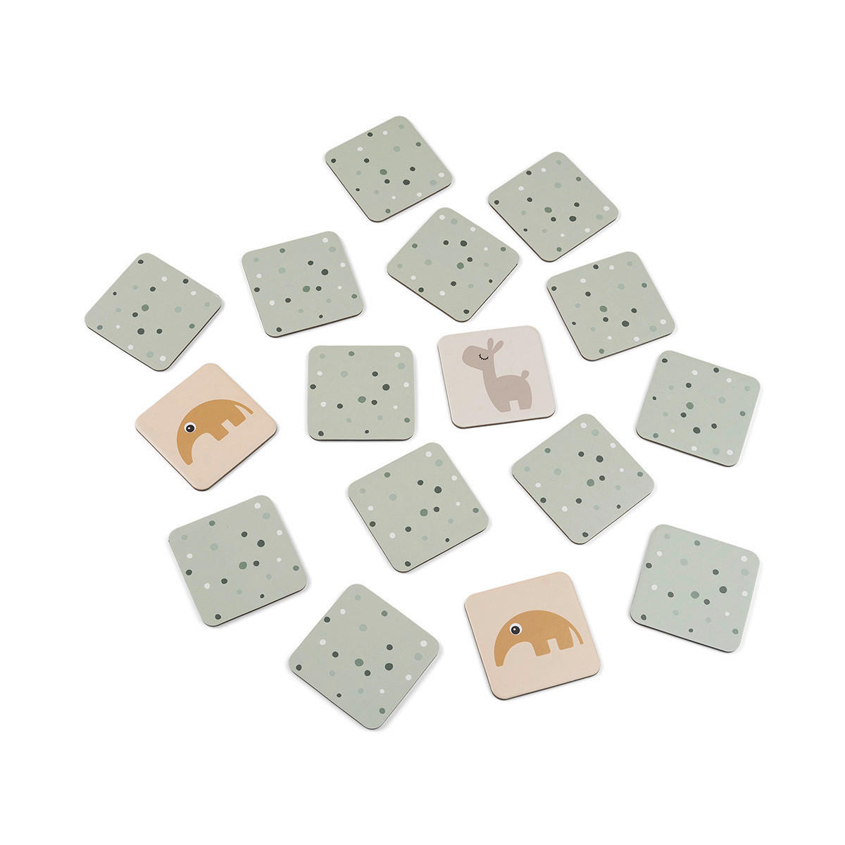 MEMORY  - Multicolor, Basics, Karton (6,5/6,5/0,2cm) - done by deer