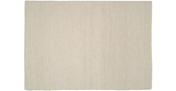 HANDWEBTEPPICH 200/200 cm Helsinki  - Creme, Basics, Textil (200/200cm) - Linea Natura