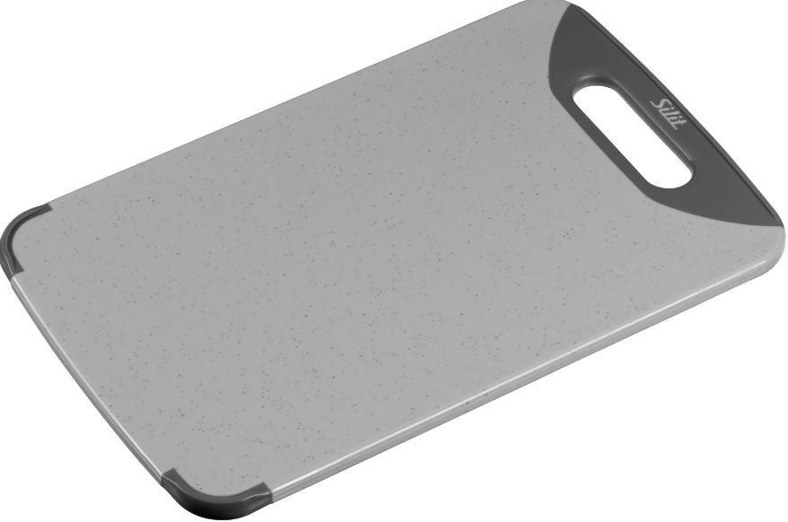 SCHNEIDEBRETT Kunststoff - Grau, Basics, Kunststoff (32/20/1,5cm) - Silit