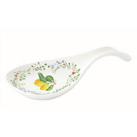 PODSTAVEK ZA KUHALNICO   26/12.5/3.5 cm                  - rumena/zelena, Basics, keramika (26/12.5/3.5cm)