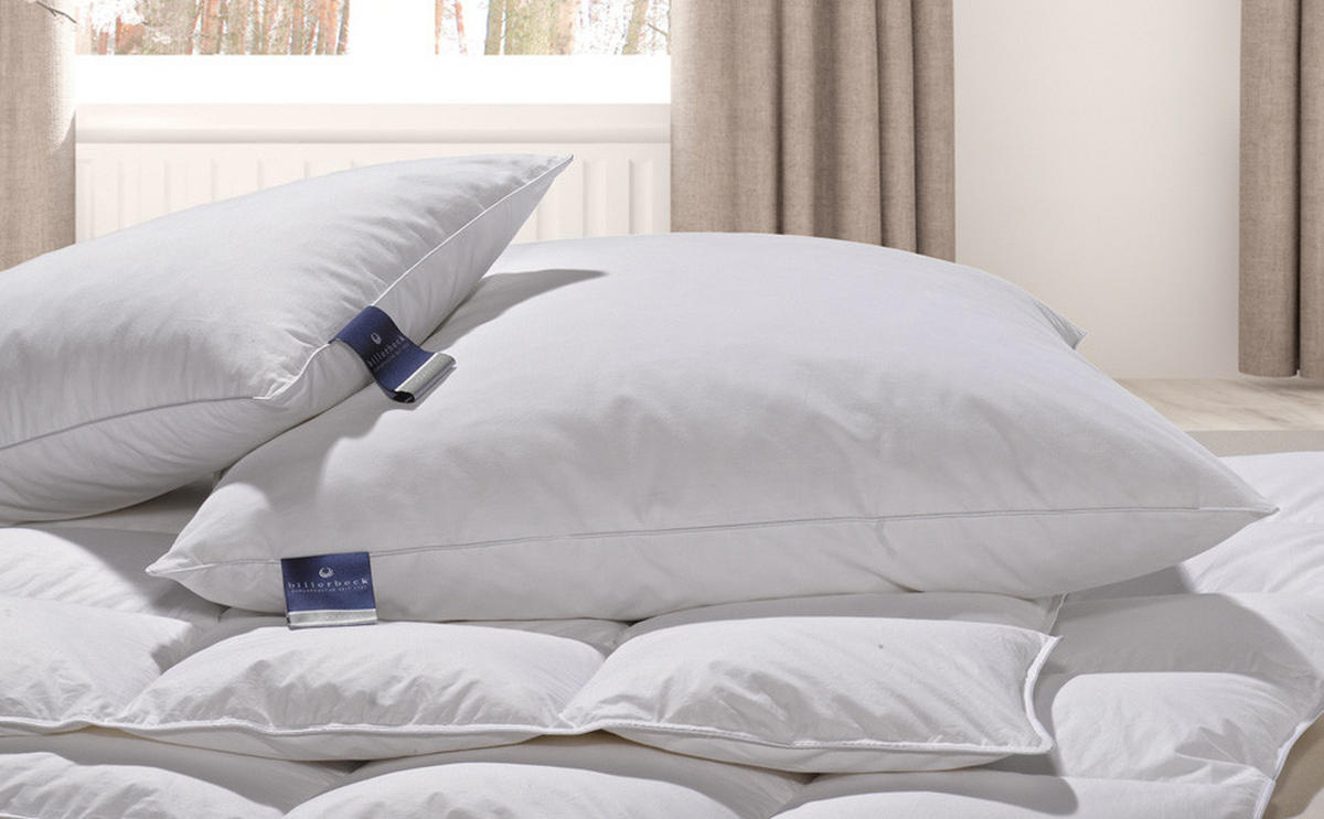 KOPFKISSEN  Ambiente  40/60 cm       - Weiß, Basics, Textil (40/60cm) - Billerbeck