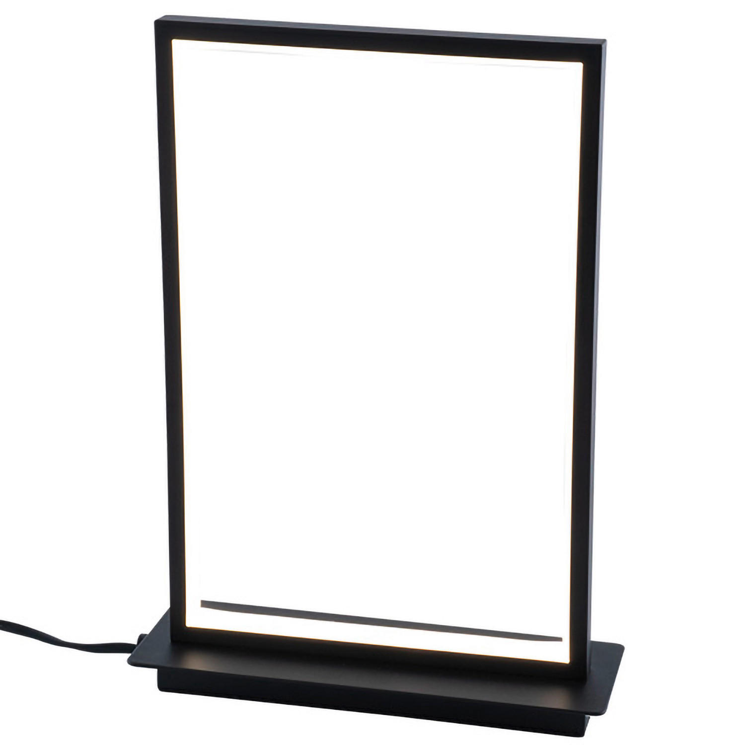 LED-TISCHLEUCHTE 22/8/32 cm   - Schwarz, Design, Metall (22/8/32cm)