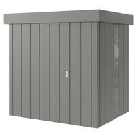 GERÄTEHAUS 229/220/181 cm  - Alufarben, Basics, Metall (229/220/181cm)