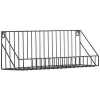 WANDREGAL Schwarz  - Schwarz, Trend, Metall (40/14/11cm) - Carryhome