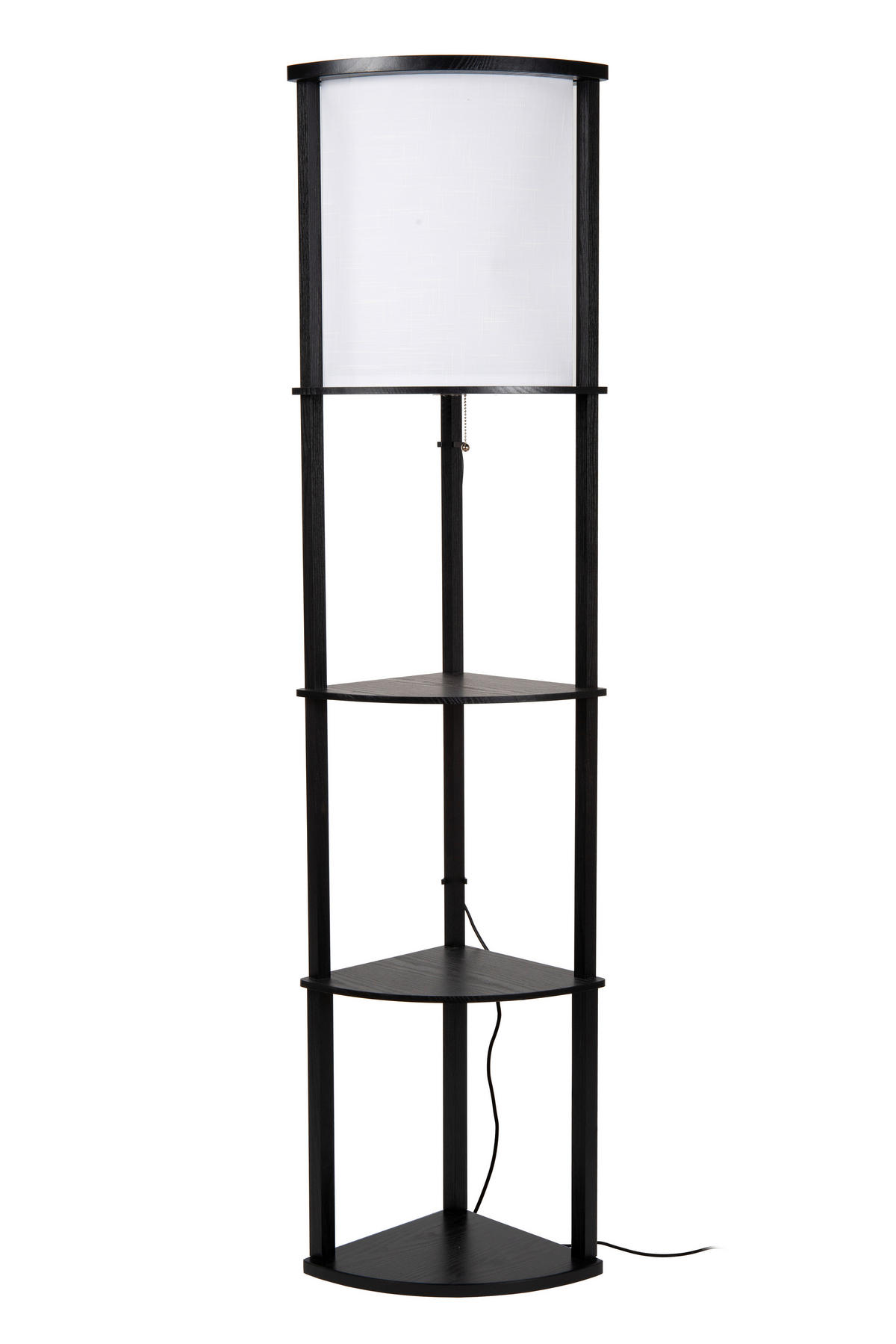 STEHLEUCHTE MENNO 30/30/162,3 cm   - Design, Holzwerkstoff (30/30/162,3cm) - Lucide