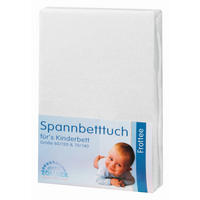 KINDERSPANNBETTTUCH   - Weiß, Basics, Textil (70/140cm) - Julius Zöllner