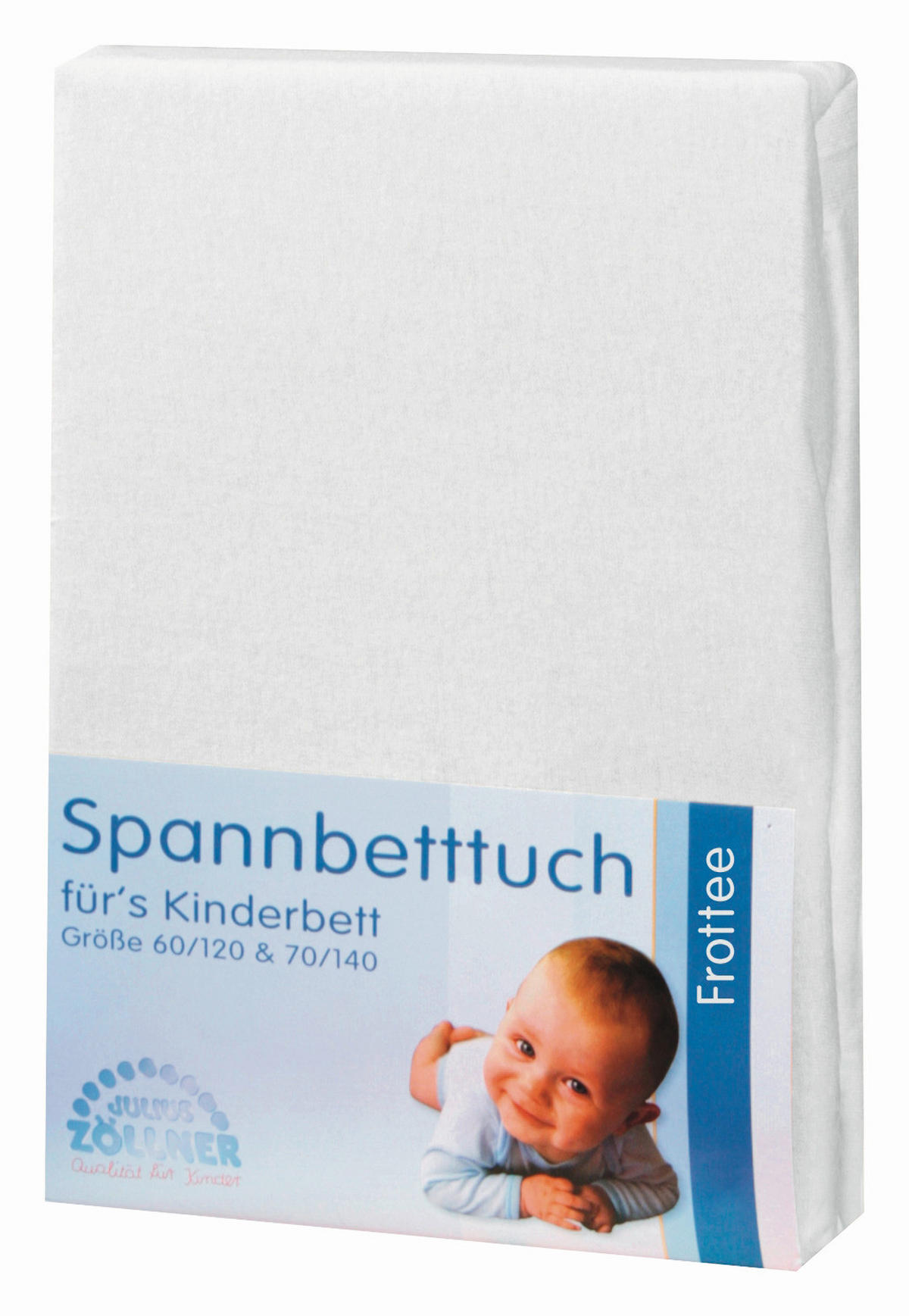 KINDERSPANNBETTTUCH   - Weiß, Basics, Textil (70/140cm) - Julius Zöllner