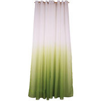 PERDEA CU INELE TIP CAPSĂ  - verde, Basics, textil (140/260cm)