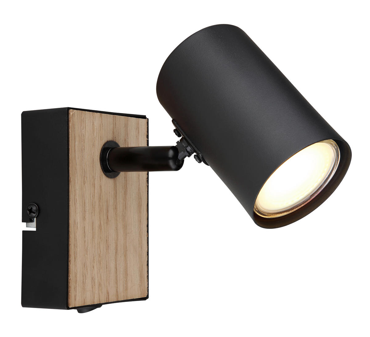 STRAHLER 13,5/7/10 cm   - Schwarz, Basics, Holz/Metall (13,5/7/10cm) - Novel