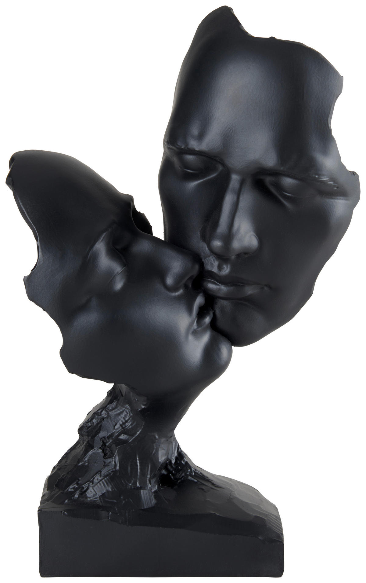 SKULPTUR - Schwarz, Design, Kunststoff (18,5/30/8,5cm) - Ambia Home