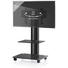 TV-RACK Schwarz - Schwarz, KONVENTIONELL, Glas/Metall (60/100/44cm) TV-RACK Schwarz - Schwarz, KONVENTIONELL, Glas/Metall (60/100/44cm)