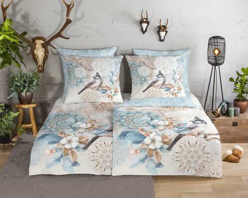 WENDEBETTWÄSCHE Frior Biber 135/200 cm  - Multicolor, Design, Textil (135/200cm)