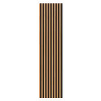 AKUSTIKPANEEL Lärche roh 57.25/1.8/267 cm  - Lärchefarben, KONVENTIONELL, Holzwerkstoff/Textil (57.25/1.8/267cm)