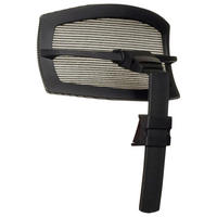 KOPFSTÜTZE - Schwarz, MODERN, Kunststoff/Textil (29/15-30/12cm) - MID.YOU