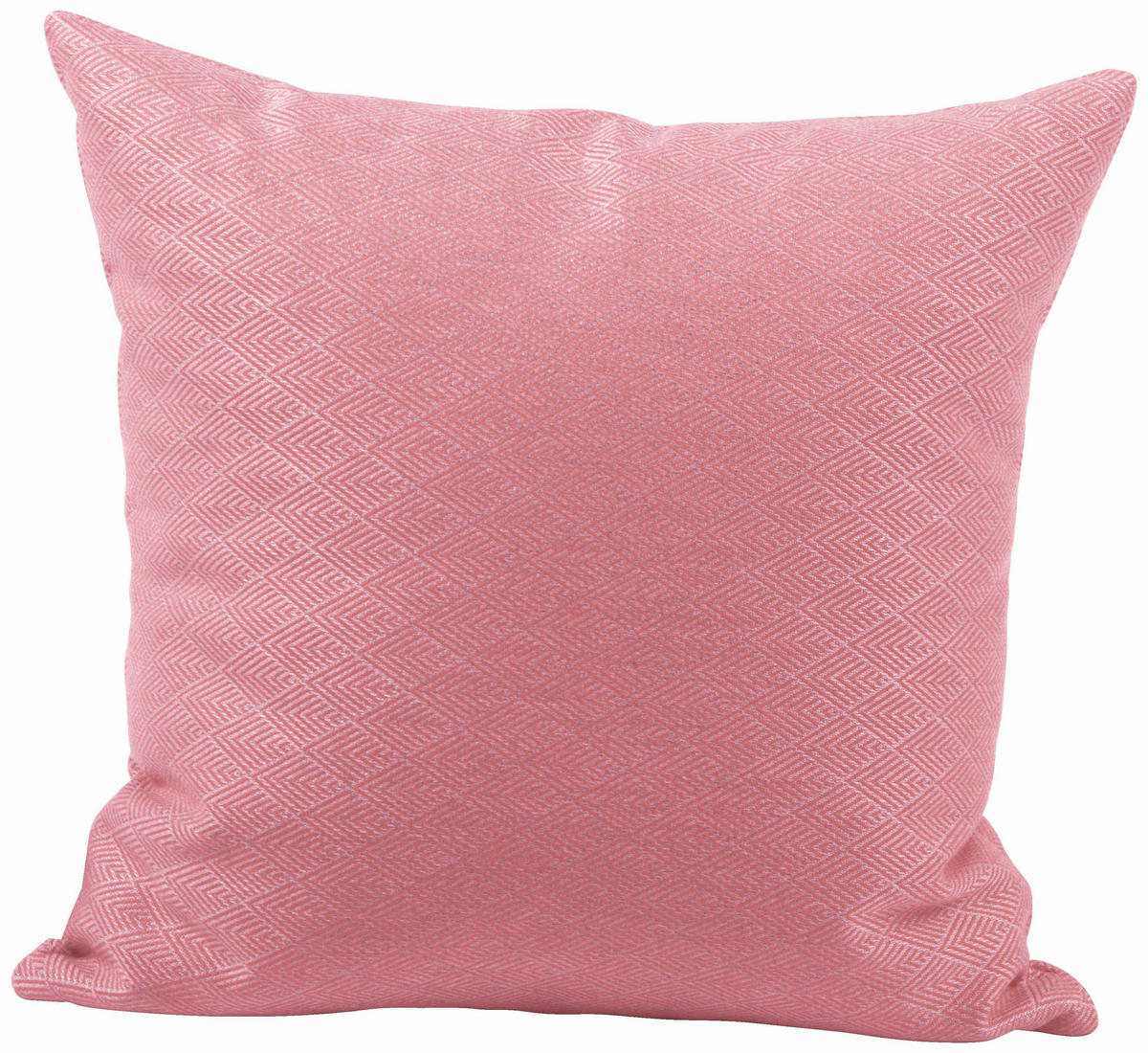 OUTDOOR-KISSEN Raute  - Pink, Design, Textil (45/45cm) - Stern