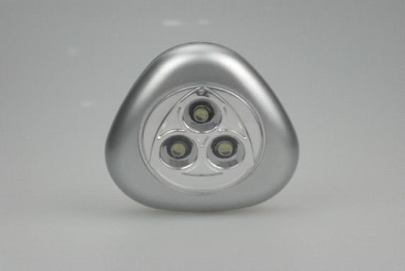UKRASNA LED LAMPA - prozirna/srebrna, Osnovno, plastika (6,5/2,6/6,7cm)