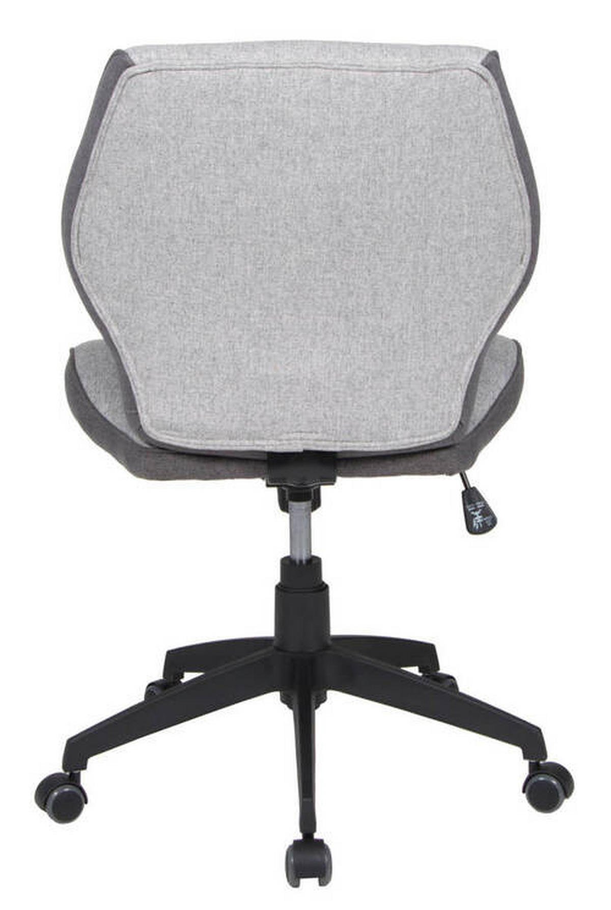 JUGENDDREHSTUHL Webstoff Hellgrau, Dunkelgrau  - Dunkelgrau/Hellgrau, KONVENTIONELL, Kunststoff/Textil (61/90-98/61cm) - Boxxx
