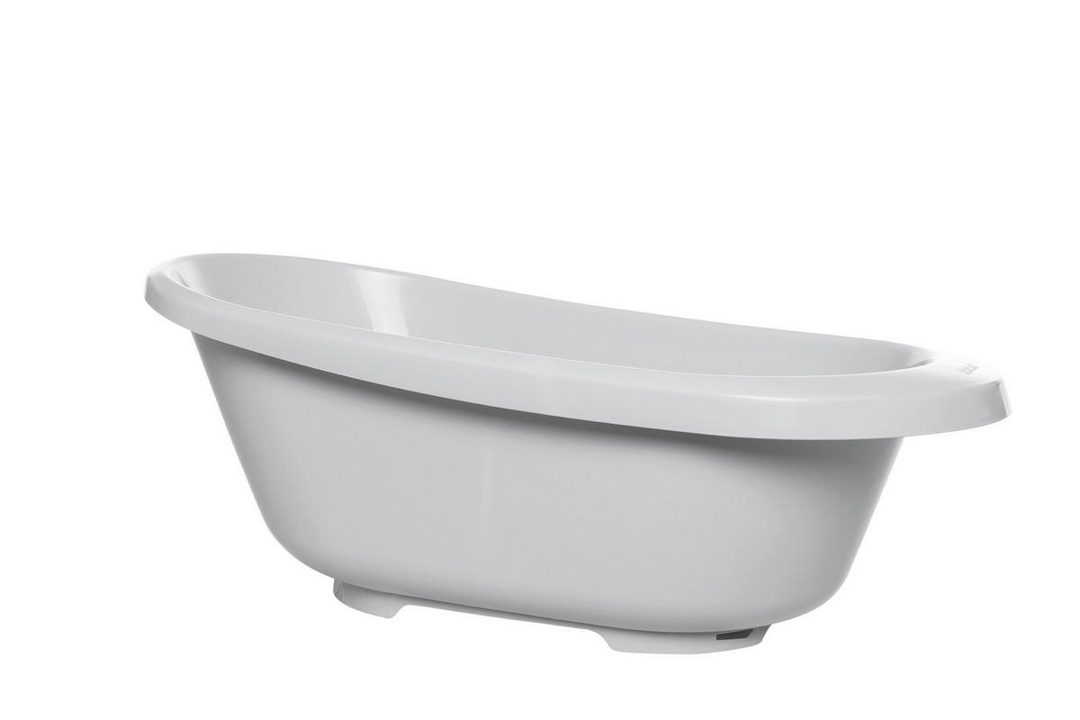 BABYBADEWANNE SENSE  - Hellgrau, Basics, Kunststoff (79,5/41,5/30,8cm) - Bebe Jou