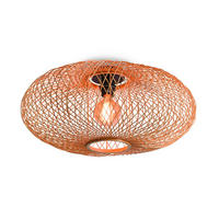 DECKENLEUCHTE GOOD&MOJO  60/25 cm   - Naturfarben, Trend (60/25cm) - Good & Mojo