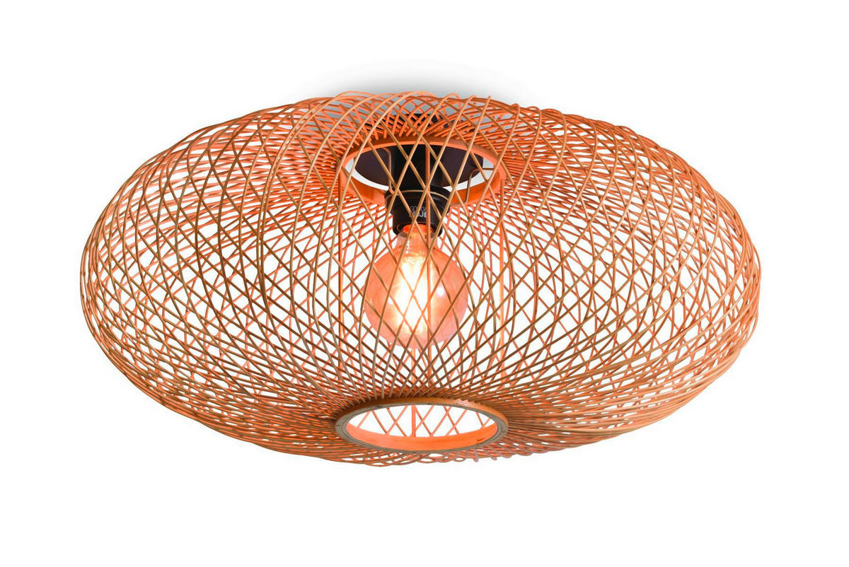 DECKENLEUCHTE GOOD&MOJO  60/25 cm   - Naturfarben, Trend (60/25cm) - Good & Mojo