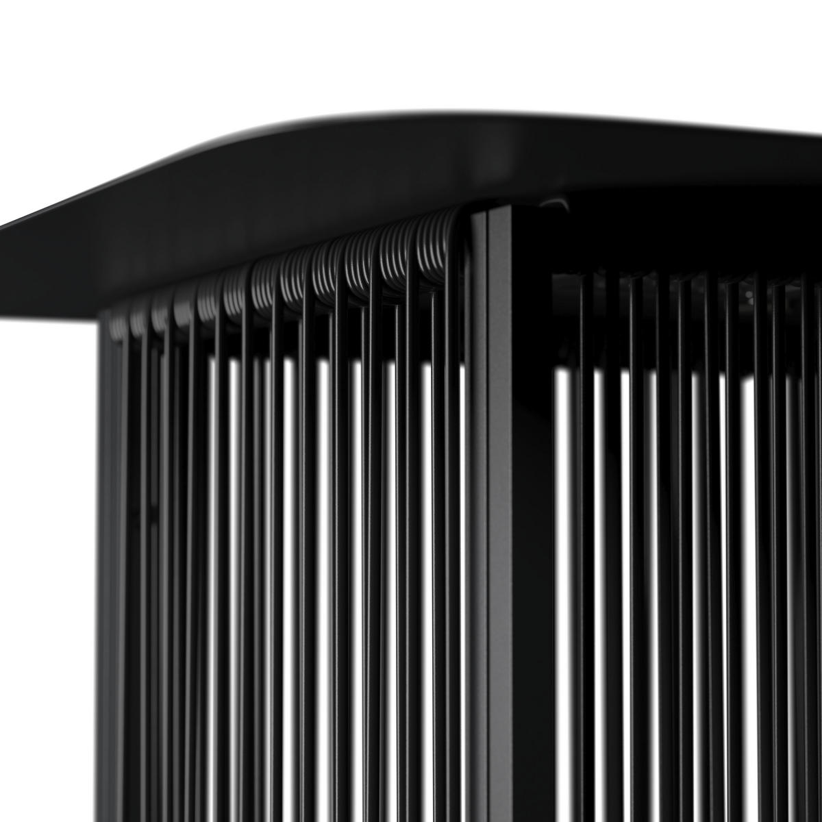 POMOĆNI STOČIĆ ZA BAŠTU 55/47/55 cm  - crna, Moderno, metal/plastika (55/47/55cm) - Bessagi Garden