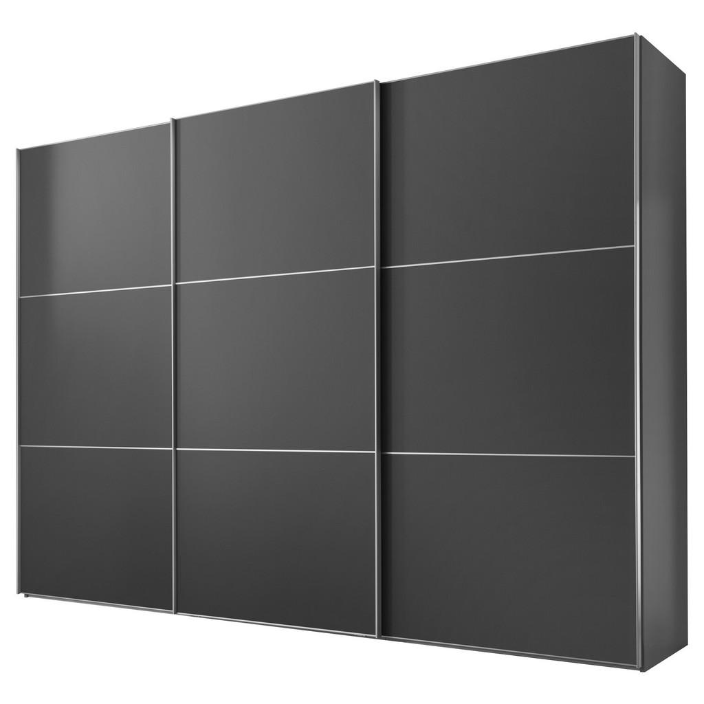 Schwebetürenschrank 298cm Includo Anthrazit
