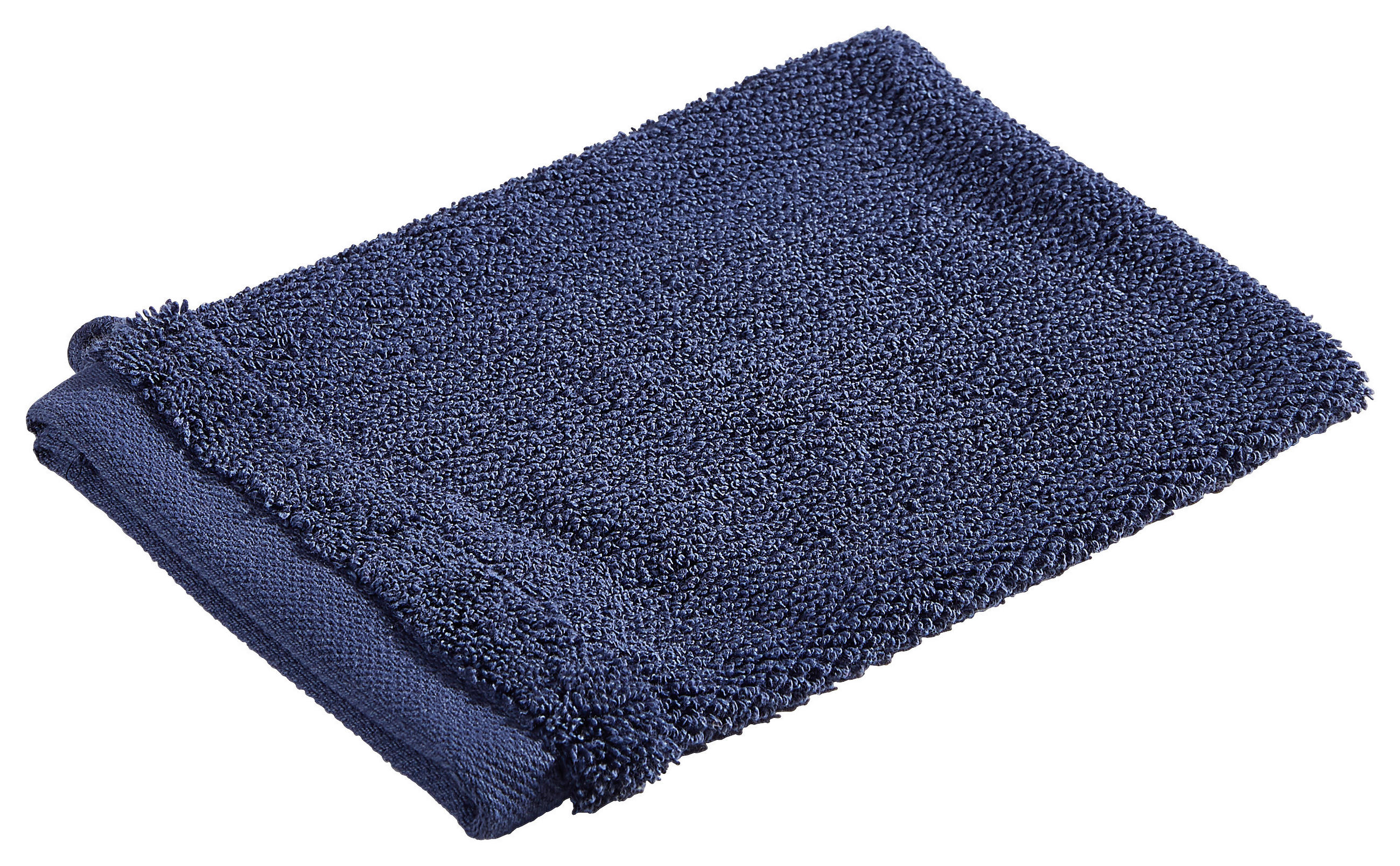WASCHHANDSCHUHSET BONITA Dunkelblau 4-teilig  - Dunkelblau, Natur, Textil (16/21cm) - Bio:Vio