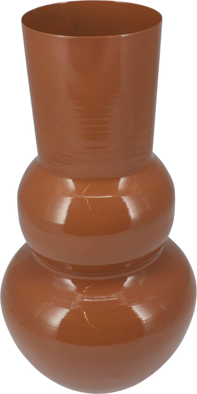 Levně VÁZA, kov, 30 cm