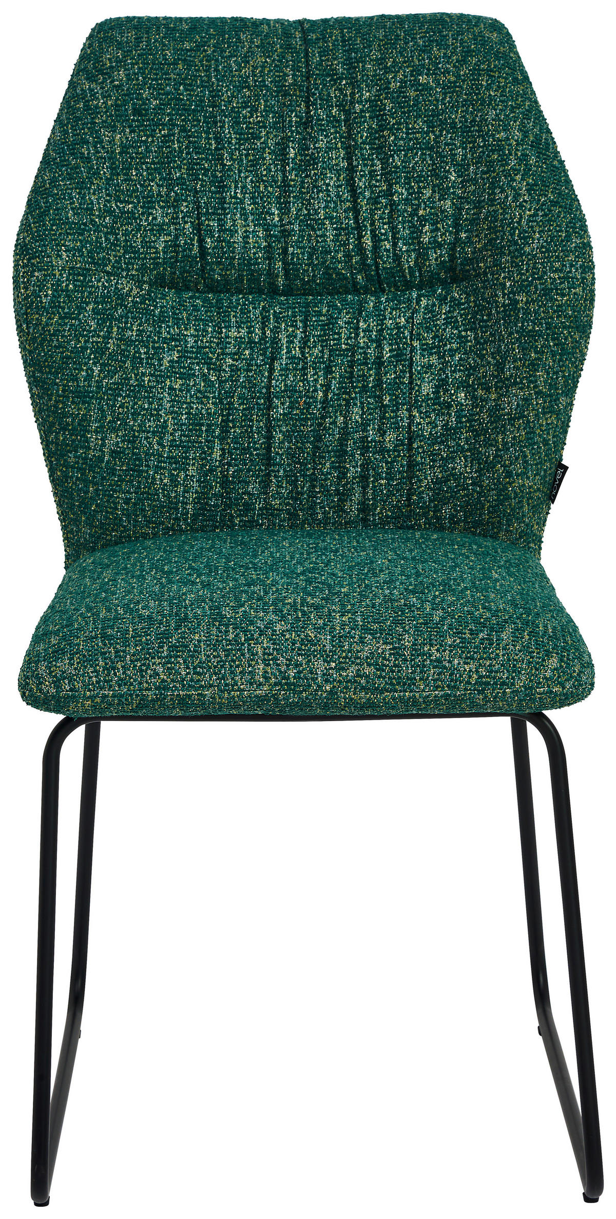 SCAUN in metal, textil verde, turcoaz  - turcoaz/verde, Design, metal/textil (49/89,5/65cm) - Novel