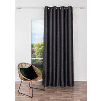 DRAPERIE CONFECȚIONATĂ black-out (nu permite trecerea luminii)  - antracit, Basics, textil (26.5/43/5cm)