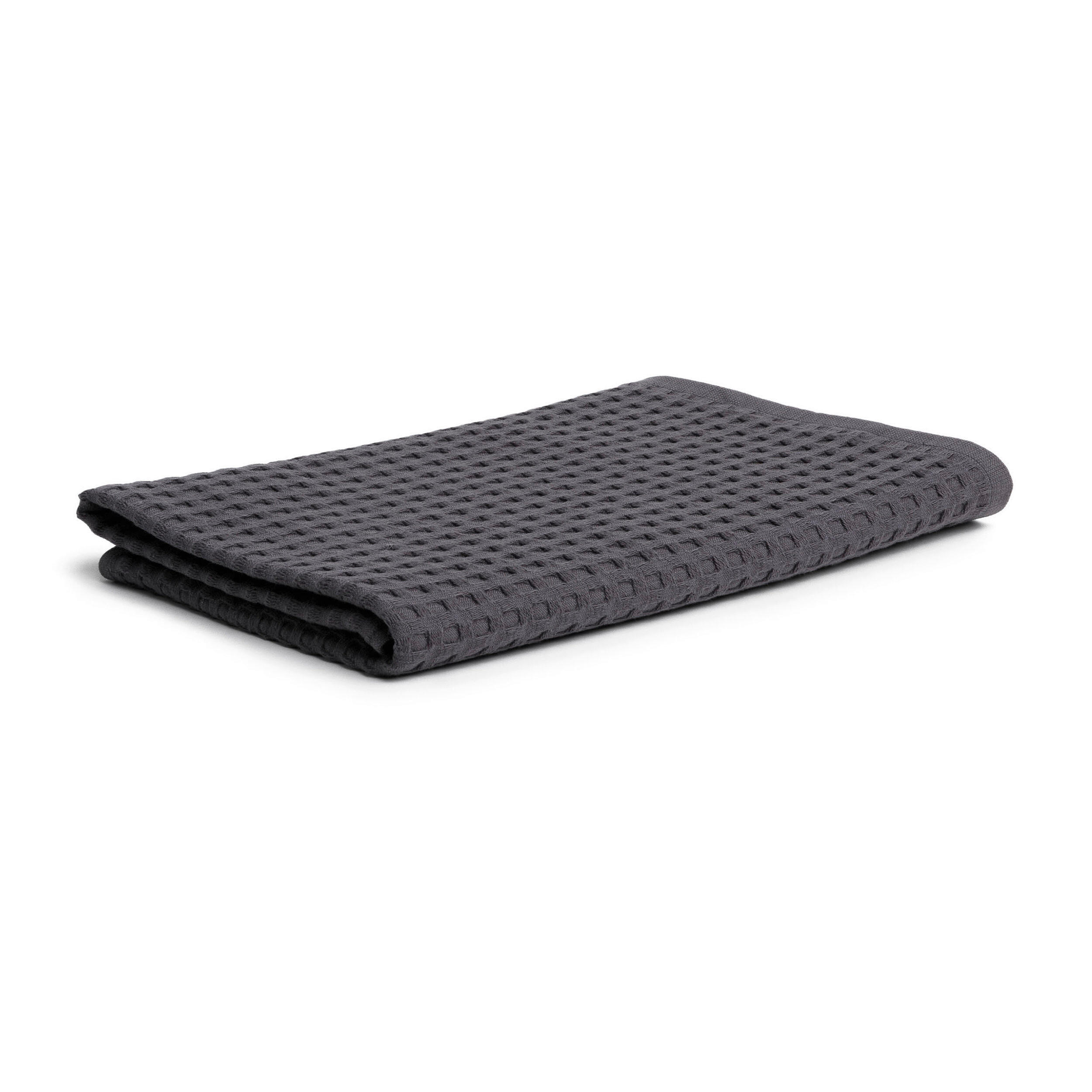 Moeve Duschtuch Piquee Grau 70x140 cm