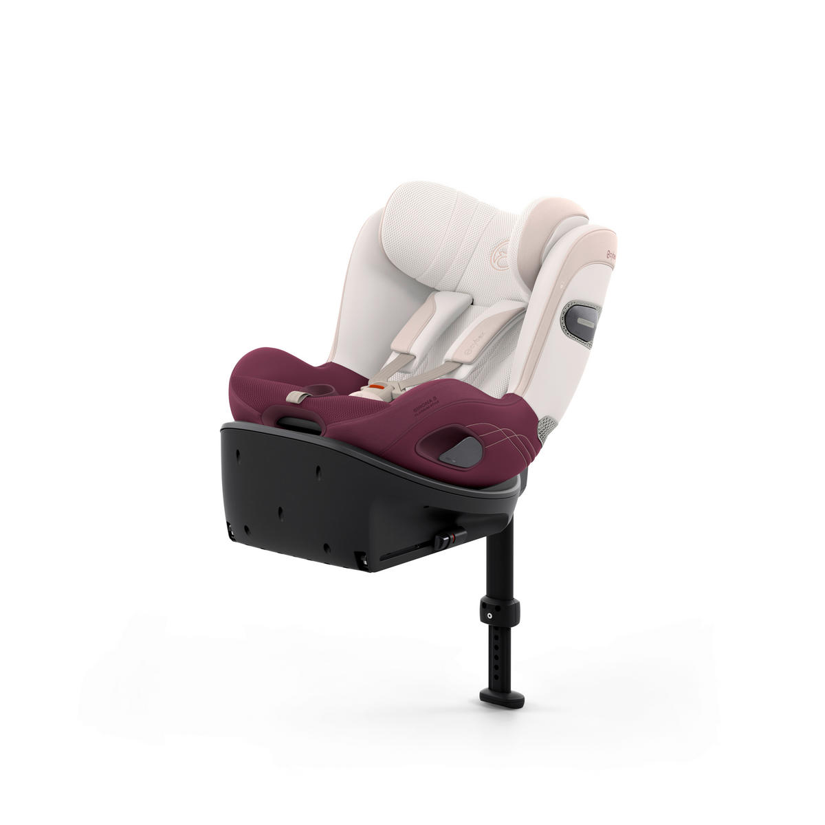REBOARDER-KINDERSITZ Sirona Si Style Quartz Pink   - Hellrosa, Basics, Kunststoff/Textil (61/45,5/55cm) - cybex PLATINUM