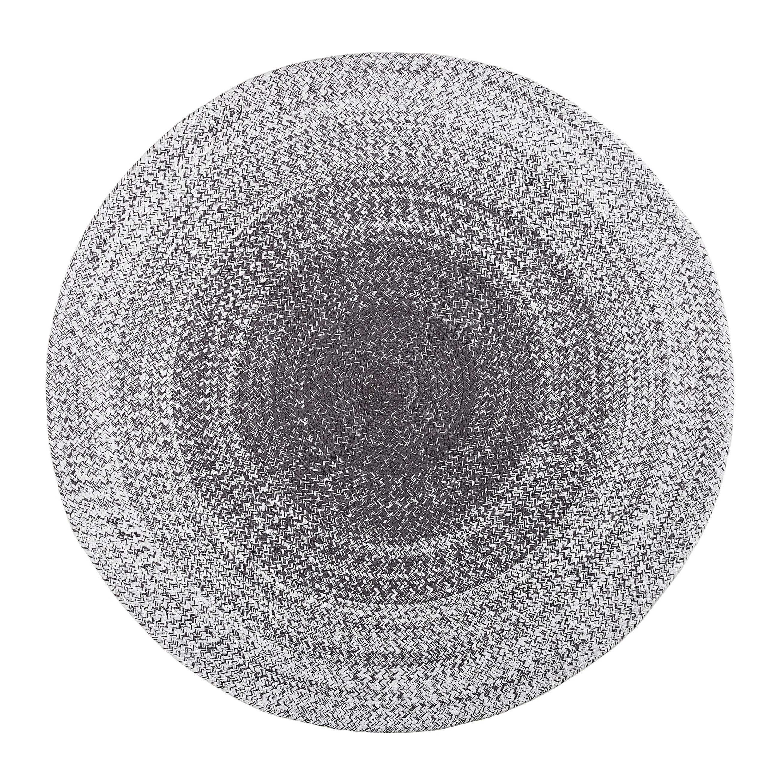 HANDWEBETEPPICH Ronda 120 cm Ronda  - Grau, Trend, Textil (120cm) - Novel