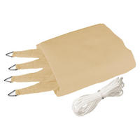 GARTENSONNENSEGEL  400/500 cm  - Champagner, Basics (400/500cm)