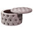 HOCKER in Textil Grau - Grau, MODERN, Textil (73/46/73cm) HOCKER in Textil Grau - Grau, MODERN, Textil (73/46/73cm)