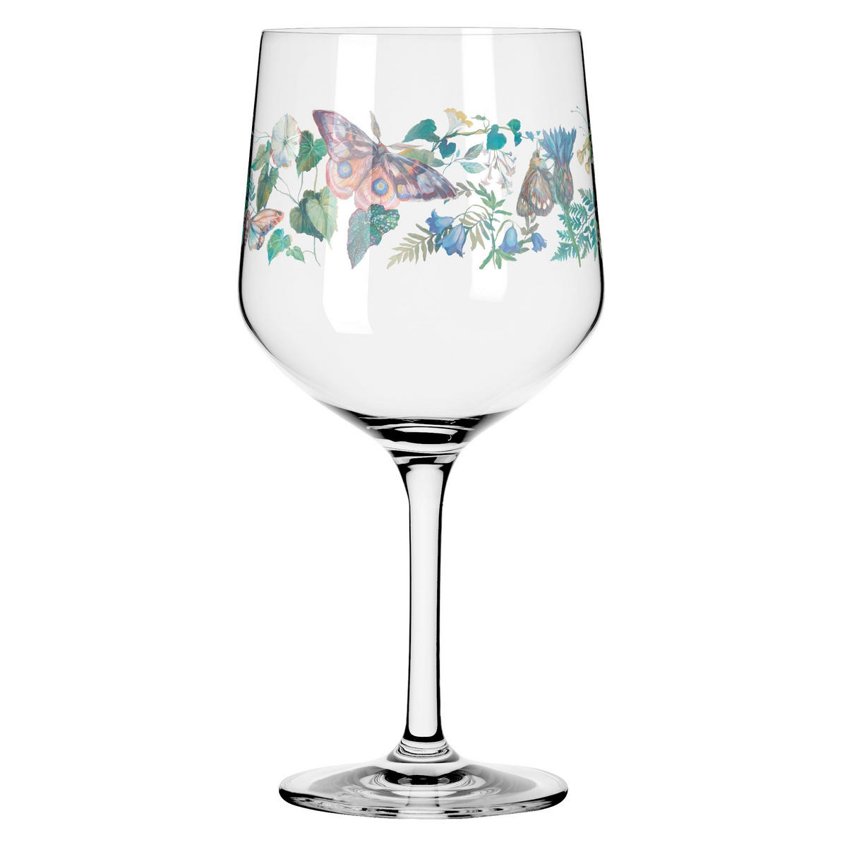 GINGLAS 720 ml 2-teilig  - Blau/Transparent, Design, Glas (10,7/21,8cm) - Ritzenhoff