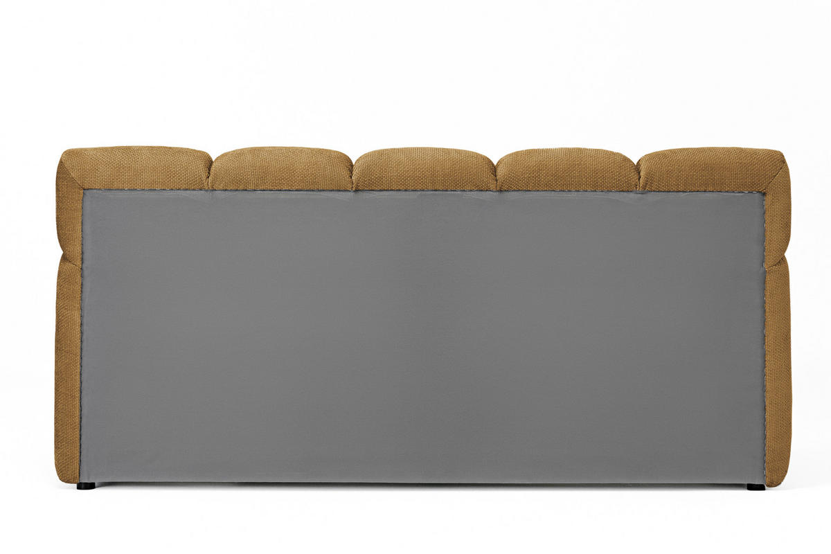 POLSTERBETT Lattenrost, Bettkasten 180/200 cm  in Currygelb  - Currygelb/Schwarz, Design, Holz/Kunststoff (180/200cm) - Esposa