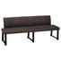 SITZBANK 200/86/60 cm in Schwarz, Dunkelgrau - Dunkelgrau/Schwarz, MODERN, Textil/Metall (200/86/60cm) - Venda SITZBANK 200/86/60 cm in Schwarz, Dunkelgrau - Dunkelgrau/Schwarz, MODERN, Textil/Metall (200/86/60cm) - Venda