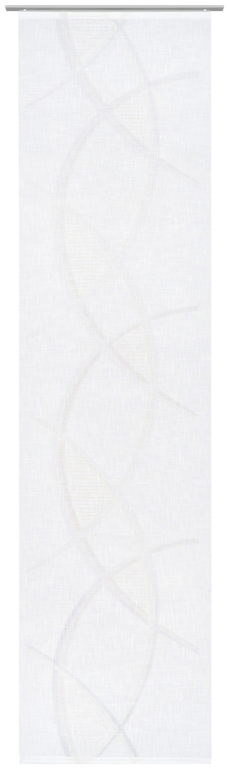 PANELNA ZAVESA   60/260 cm   - pink/bela, Basics, tekstil (60/260cm) - Novel