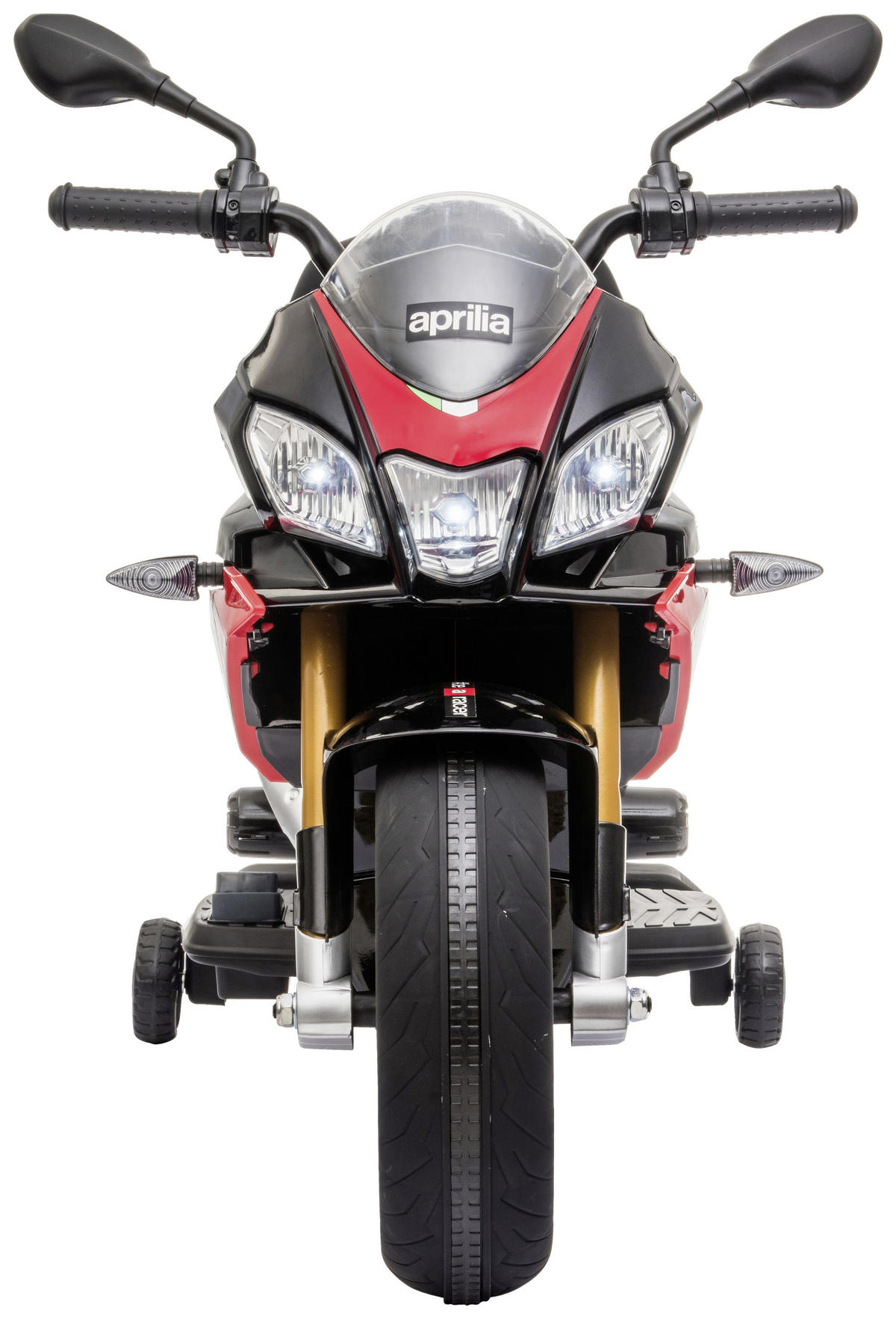 KINDER-MOTORRAD APRILIA TUONO  - Rot/Schwarz, KONVENTIONELL, Kunststoff (108/53/70cm)