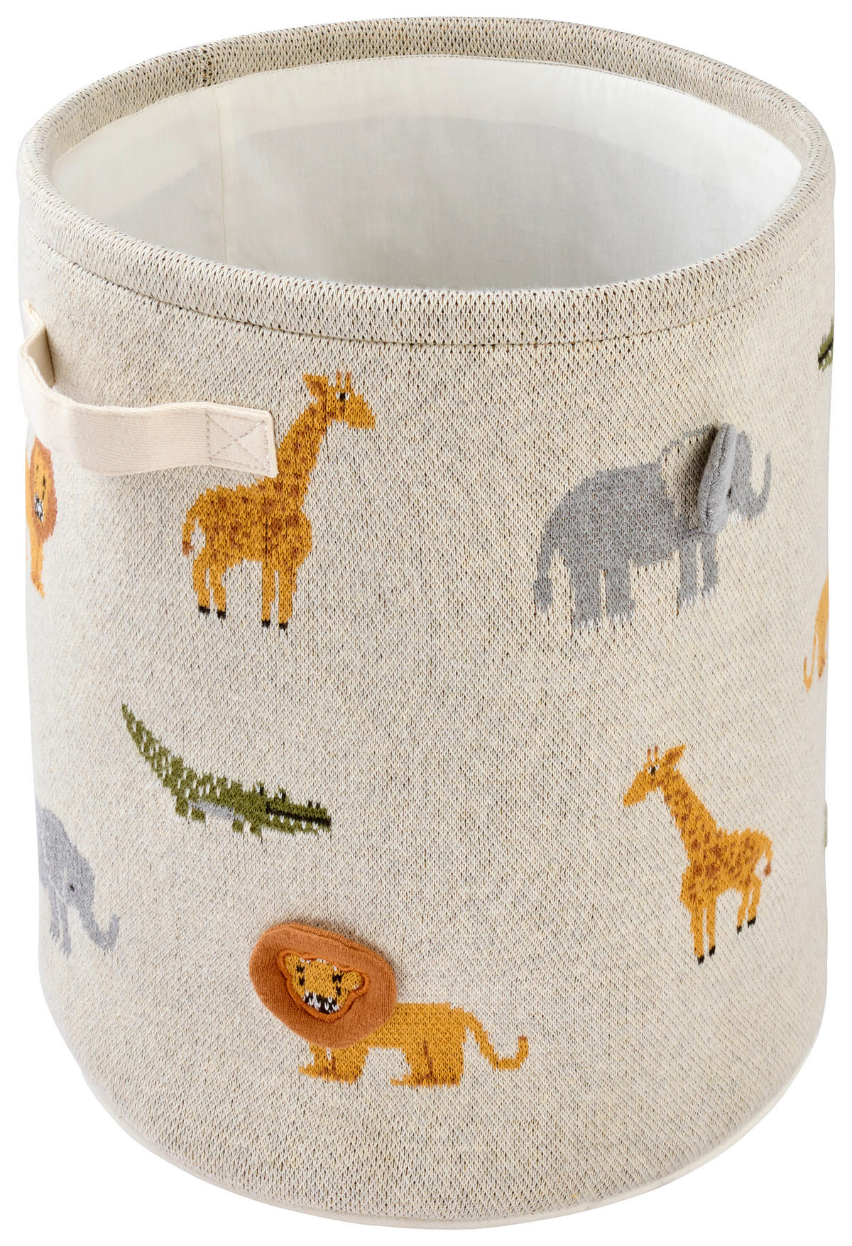 AUFBEWAHRUNGSKÖRBCHEN  - Multicolor/Naturfarben, Trend, Textil (35/40cm) - Patinio