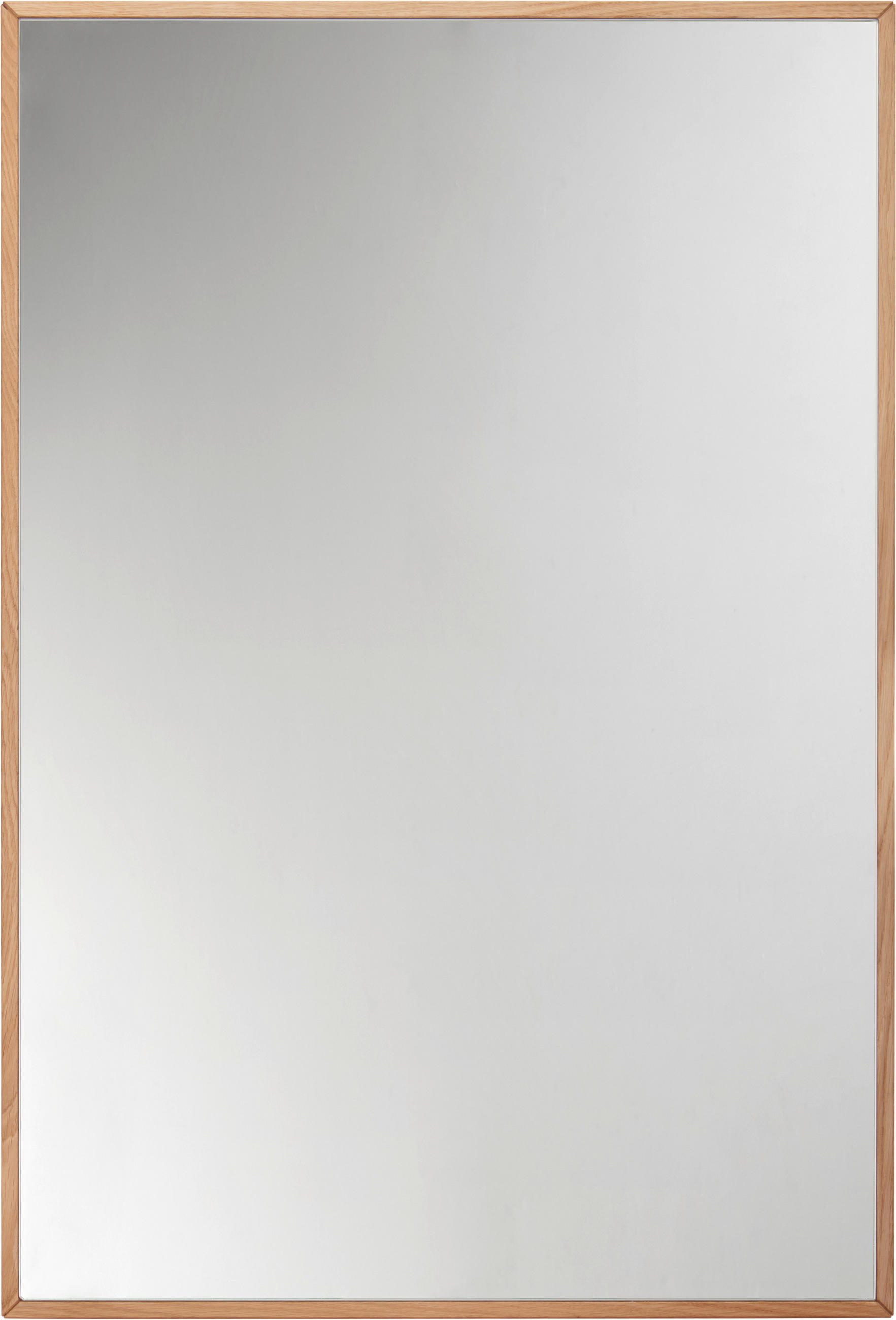 WANDSPIEGEL 60/90/2,2 cm    in rechteckig  - Eichefarben, Design, Glas/Holz (60/90/2,2cm) - Waldwelt