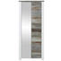 GARDEROBENSCHRANK foliert Braun, Weiß - Chromfarben/Braun, KONVENTIONELL, Holzwerkstoff/Kunststoff (80/198/39cm) - Xora GARDEROBENSCHRANK foliert Braun, Weiß - Chromfarben/Braun, KONVENTIONELL, Holzwerkstoff/Kunststoff (80/198/39cm) - Xora